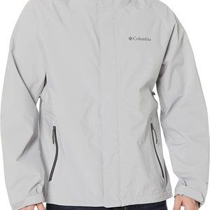 Columbia Men's Earth Explorer Shell, Columbia Grey, XX-Large